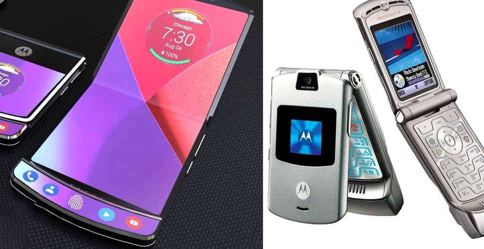 Motorola RAZR, relansat sub forma unui telefon pliabil. Care va fi preţul dispozitivului