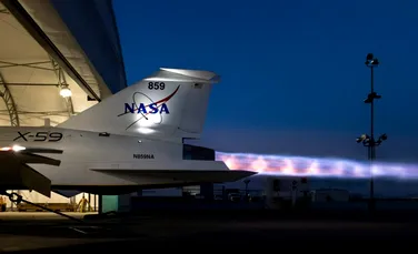 NASA a finalizat testele cu motorul supersonic fără zgomot al avionului X-59