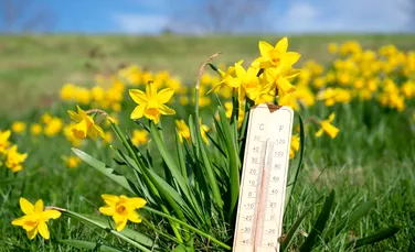Ce temperaturi aduce luna aprilie în România? Estimările meteorologilor