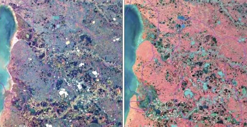 Imagini din satelit arată un lucru îngrijorător: în Siberia există pungi de gaz care stau să EXPLODEZE