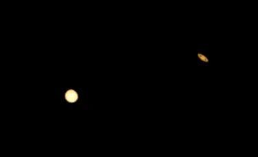 „Marea conjuncție” dintre Jupiter și Saturn. Imagini spectaculoase cu întâlnirea celor două planete