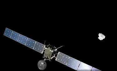 Philae, robotul de pe sonda spaţială Rosetta, va încerca să coboare pe lobul secundar al unei comete