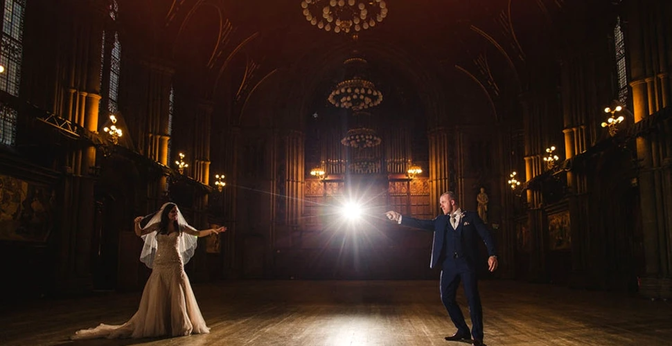 O nuntă de poveste, sub simbolul lui Harry Potter. Magia a devenit realitate pentru aceşti îndăgostiţi – FOTO
