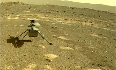 Elicopterul Ingenuity a atins o viteză record în timpul celui de-al treilea zbor pe Marte