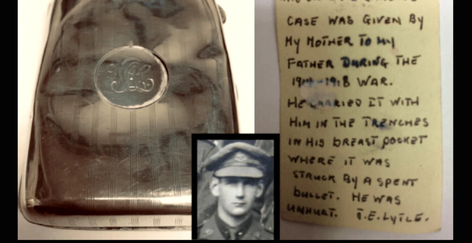 Viaţa unui soldat care a luptat în Primul Război Mondial a fost salvată de o tabacheră