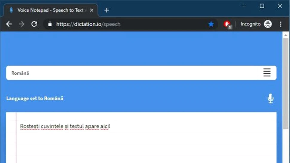 Calculatorul care scrie după dictare în română: acum se poate scrie mult mai repede şi mai uşor