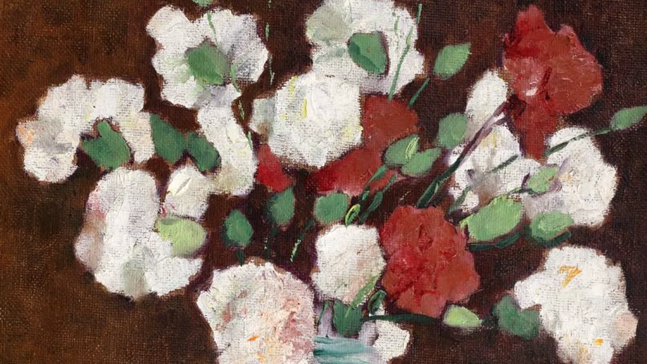 Vas cu garoafe luchian_artmark_descopera 