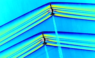 Imagini uimitoare, primele de acest fel, realizate de NASA cu undele de şoc ale avioanelor supersonice