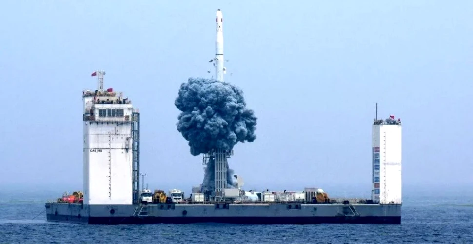 China construiește un cosmodrom plutitor pentru viitoarele lansări de rachete