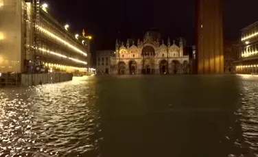 Imagini cu Veneţia, afectată de cea mai înaltă maree din ultimii 50 de ani