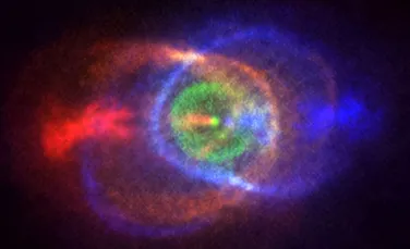 Imaginea spectaculoasă a unei stele ”canibale”, publicată de astronomi