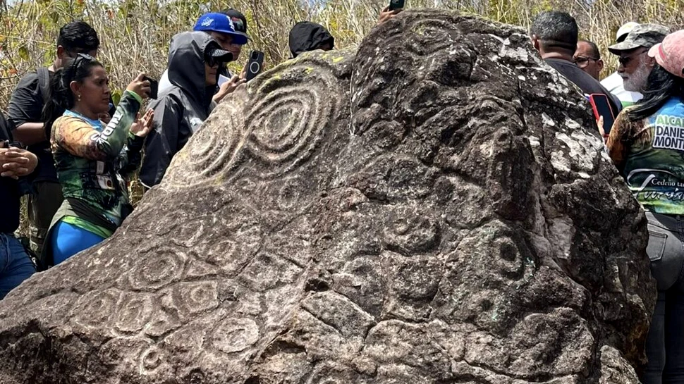 Petroglife vechi de 8.000 de ani, descoperite într-un sat izolat din Venezuela