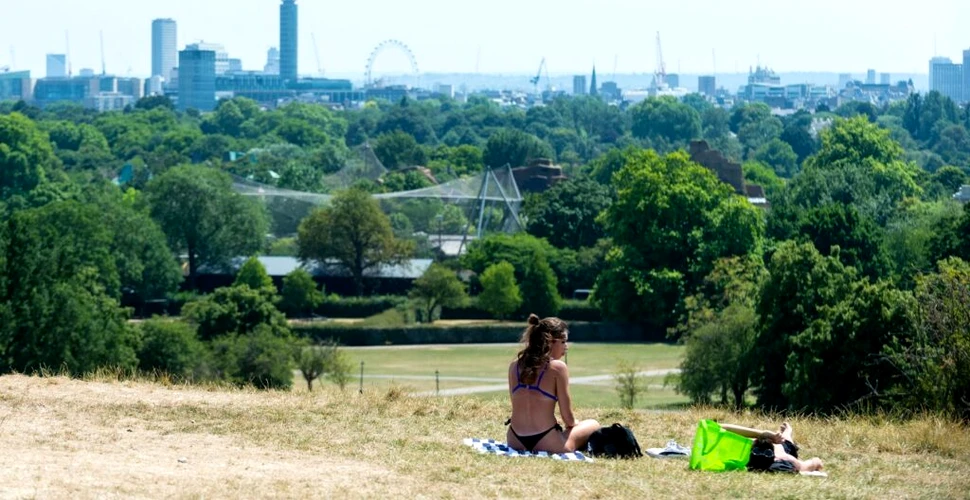 Marea Britanie a înregistrat 40 de grade Celsius pentru prima dată în istorie