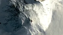Praf de aur „țâșnește” din cel mai sudic vulcan activ din Antarctica