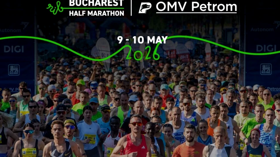 15 ani de excelență în alergare: OMV Petrom Bucharest HALF MARATHON celebrează tradiția unui eveniment de referință, cu 12.000 de alergători la start