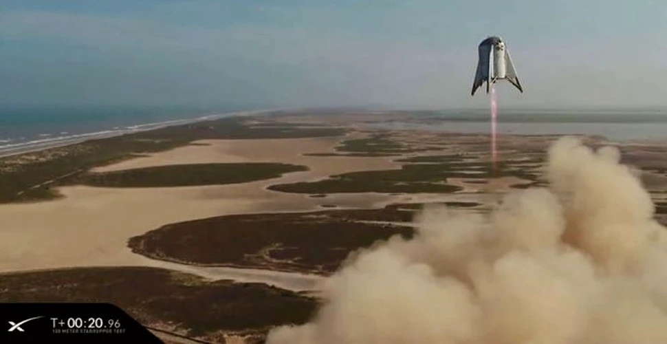 Racheta Starhopper a trecut cu brio de ultimul zbor experimental – VIDEO
