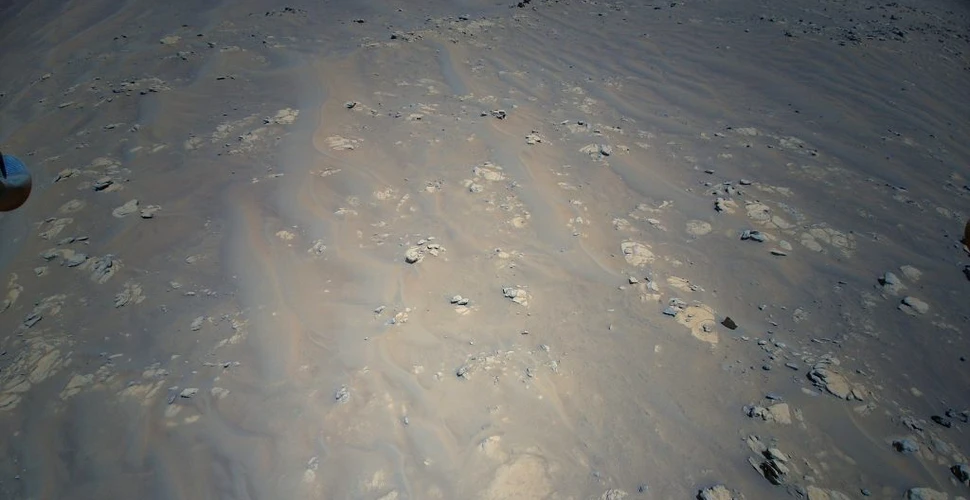 Elicopterul Ingenuity trimis de NASA pe Marte a surprins imagini uimitoare cu Planeta Roșie