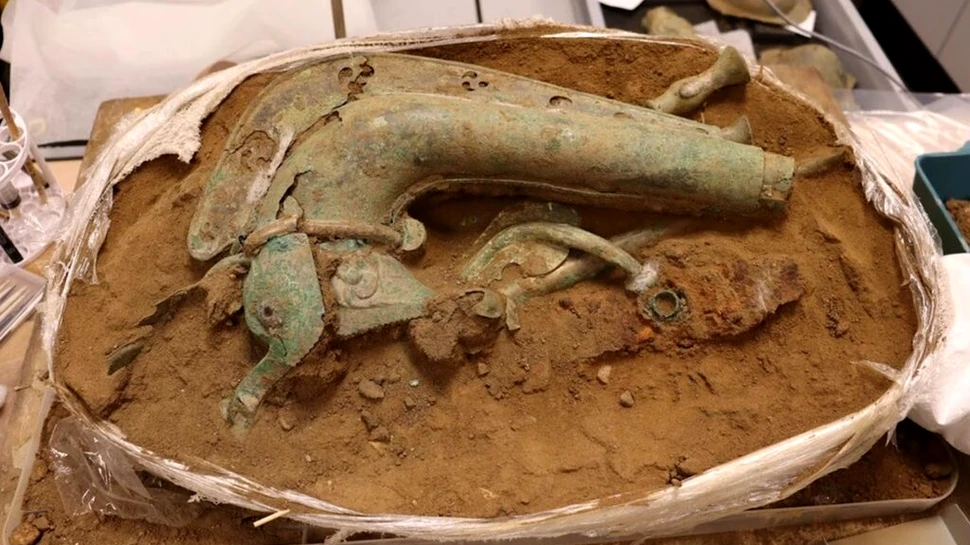 Arheologii au descoperit trompeta cu care celții îi înspăimântau pe romani în bătălie