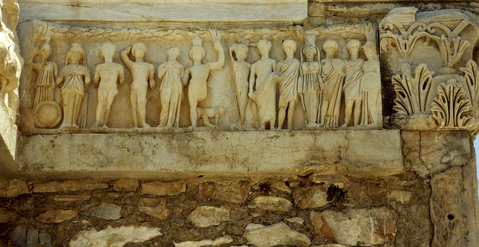 Un templu al zeiței Afrodita, vechi de 2.500 de ani, a fost dezgropat în Turcia