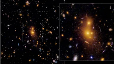 Telescopul James Webb a descoperit o structură cosmică masivă care sfidează cunoștințele actuale