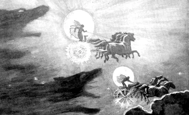 Cinci monştri mitici ai eclipsei care ”se joacă” cu soarele şi luna
