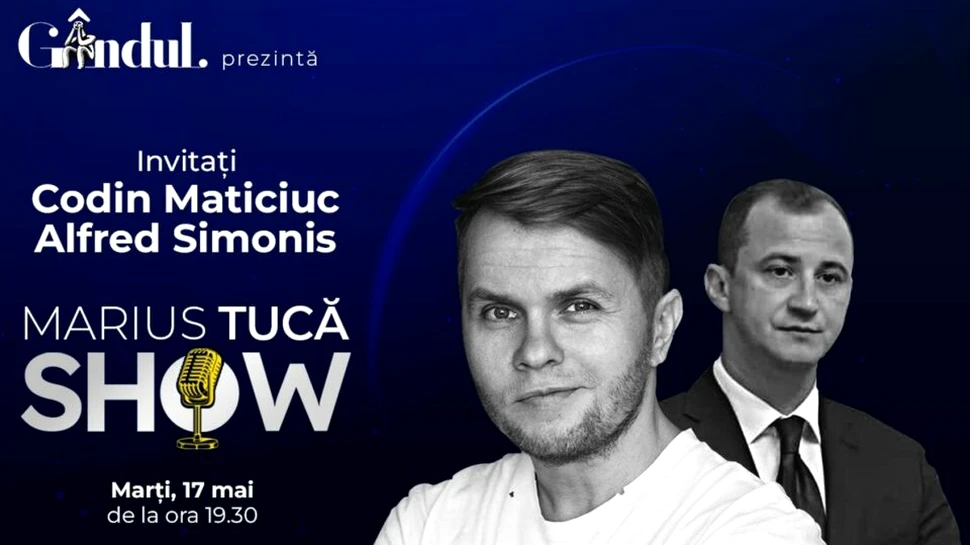 Marius Tucă Show începe marți de la ora 19.30, live pe gandul.ro