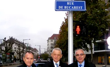 La Strasbourg a fost inaugurată o stradă cu numele capitalei României