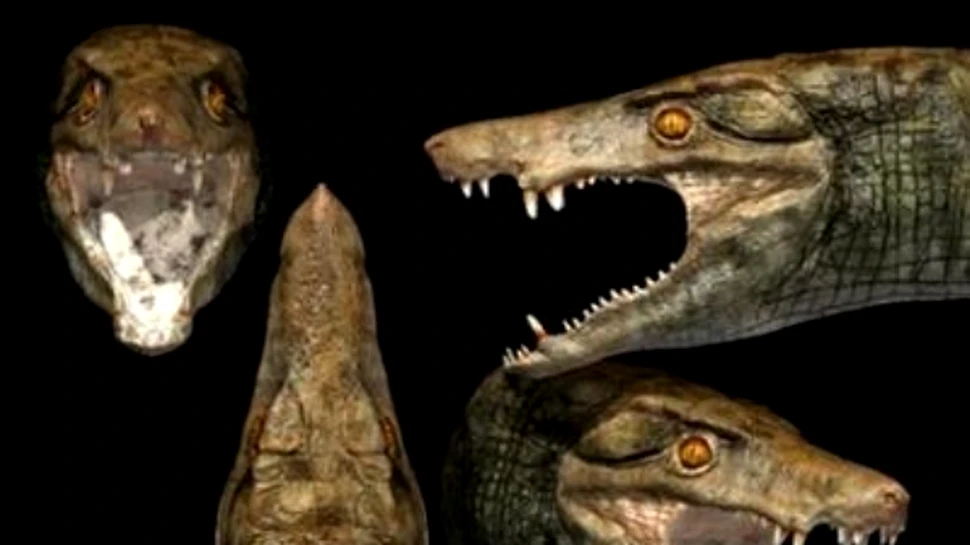 Crocodilul cu coarne – dusmanul primilor oameni