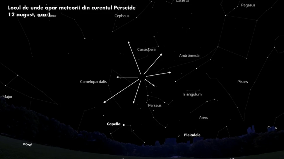 Zilele acestea, românii vor putea vedea cu ochiul liber Perseidele, spectaculosul roi de meteori. Cum diferă de o „ploaie de stele”