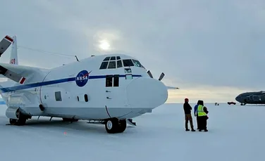 Avionul NASA C-130 a efectuat primul zbor în Antarctica