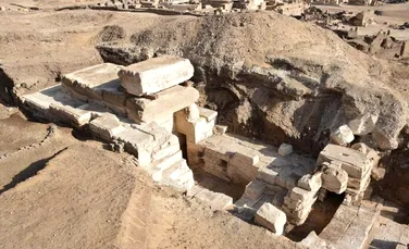 Templu vechi de 2.100 de ani din Egiptul antic, descoperit ascuns într-o stâncă