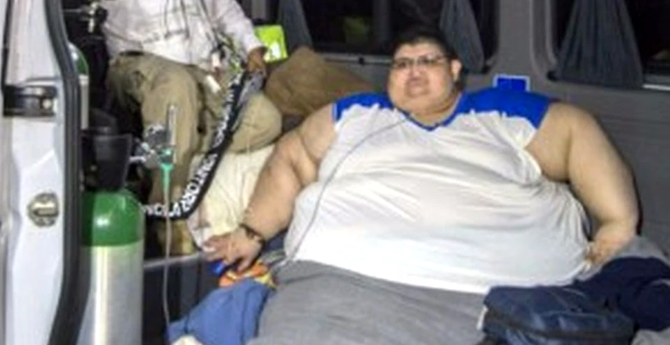 După ce a fost cântărit din nou, cifrele au fost aceleaşi: 590 de kilograme are cel mai gras bărbat din lume