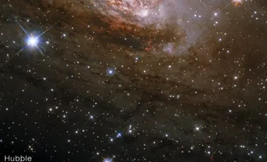 Telescopul James Webb dezvăluie cea mai clară imagine obținută vreodată cu marginea unei găuri negre