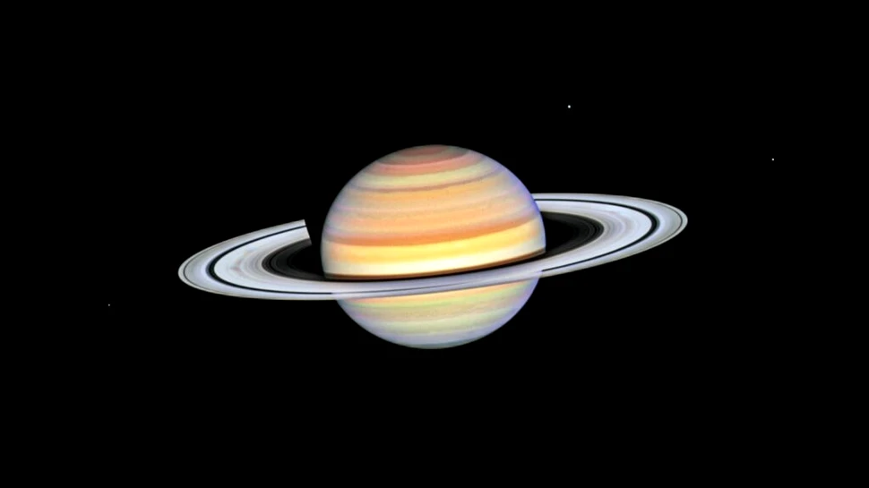 „Spițele” lui Saturn au revenit, iar Telescopul Hubble a reușit să le fotografieze