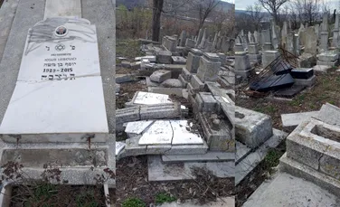 Peste 70 de monumente funerare ale evreilor au fost vandalizate, în Huşi