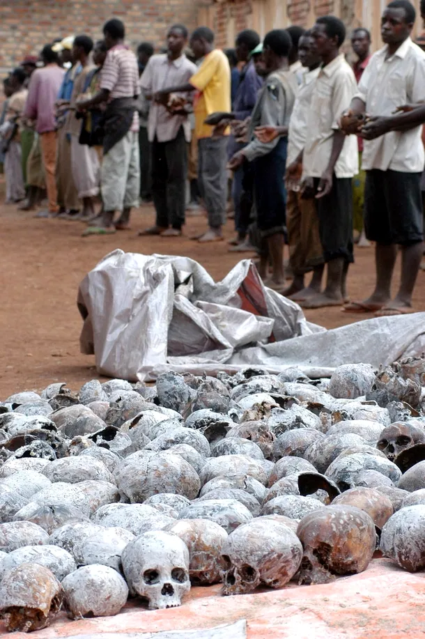 Oseminte ale etnicilor tutsi ucişi în genocid