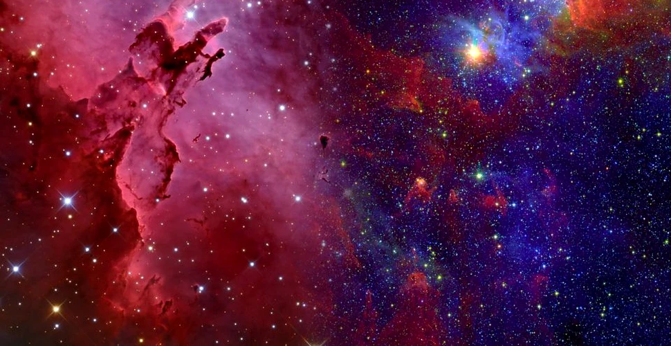 A fost creată cea mai mare hartă virtuală a Universului ce conţine 2 trilioane de particule digitale-FOTO