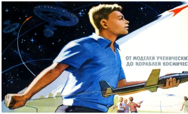 Cum s-a folosit URSS de revistele de benzi desenate care ilustrau viața în spațiul cosmic?