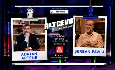 Actorul Șerban Pavlu a acceptat la „Altceva cu Adrian Artene” că s-a gândit să renunțe: „Mi-am dorit să nu fiu actorul unui singur personaj”
