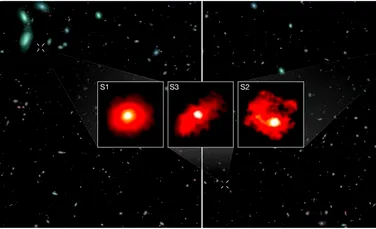 Telescopul Webb a ajutat astronomii să găsească Trei Monștri Roșii în Universul îndepărtat