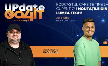 „Update Go4it” #22. Alexandru „Andu” Rădulescu aduce insighturi din eSuperliga și din culisele contentului digital