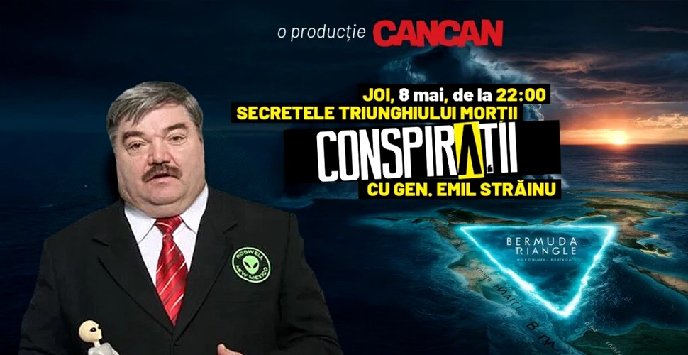 „Conspirații cu gen. Emil Străinu” începe joi, 8 mai, de la 22:00, LIVE pe YouTube CANCAN