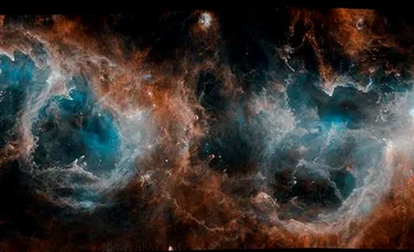 Imagini ULUITOARE cu locul în care se formează stelele din Calea Lactee