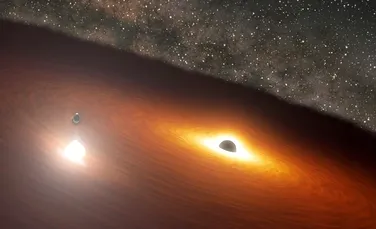 Astronomii pot ”prezice” comportamentul a două găuri negre care se ciocnesc