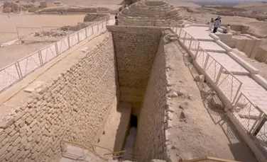 Mormântul sudic de lângă Piramida în Trepte s-a redeschis, după 15 ani de renovări