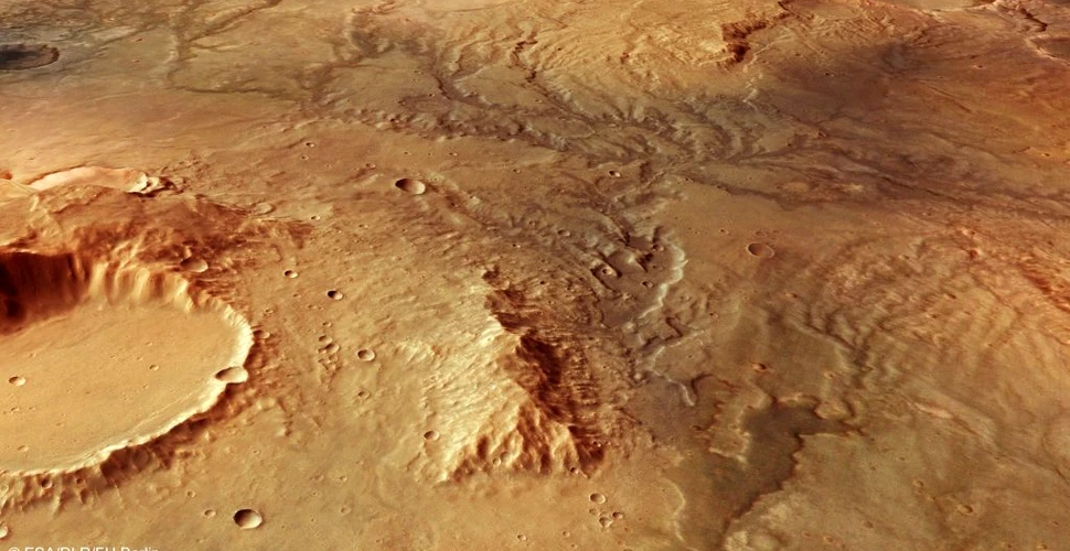 A fost identificată regiunea în care ar fi putut exista viața pe Marte