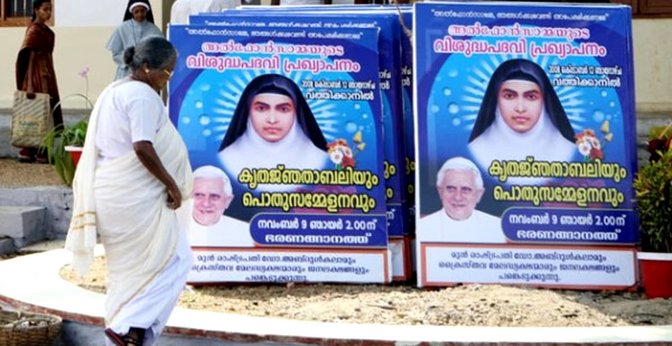 Vaticanul canonizeaza prima femeie din India