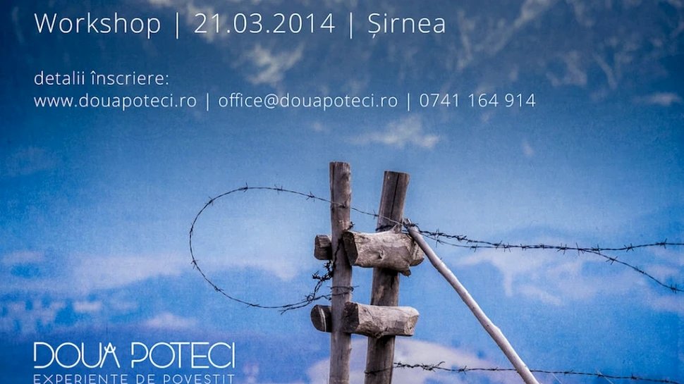 (P) DOUĂ POTECI – Scriere creativă şi fotografie, două ateliere într-unul singur