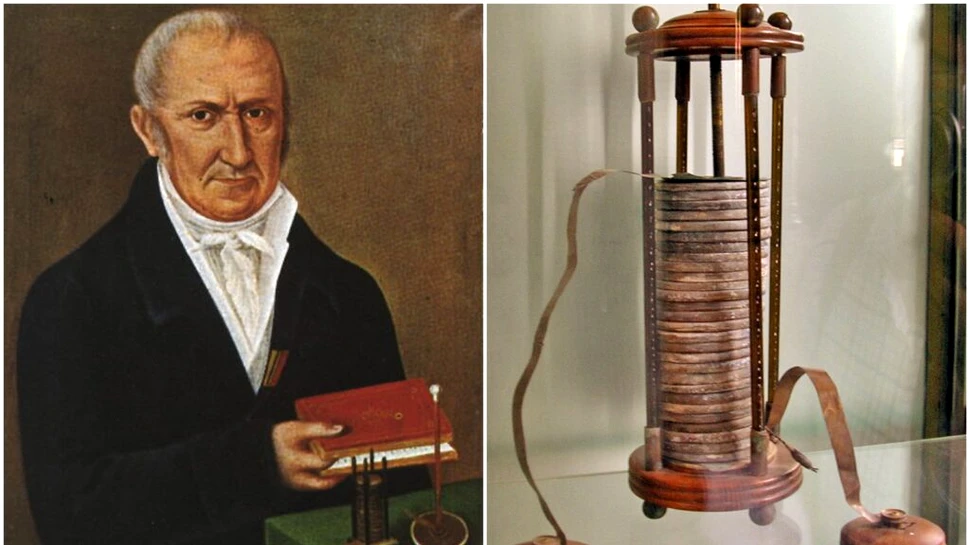 Alessandro Volta, inventatorul bateriei electrice