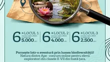 Veolia România continuă Olimpiada de  Biodiversitate „Natura dintre Ape”, la nivel  național